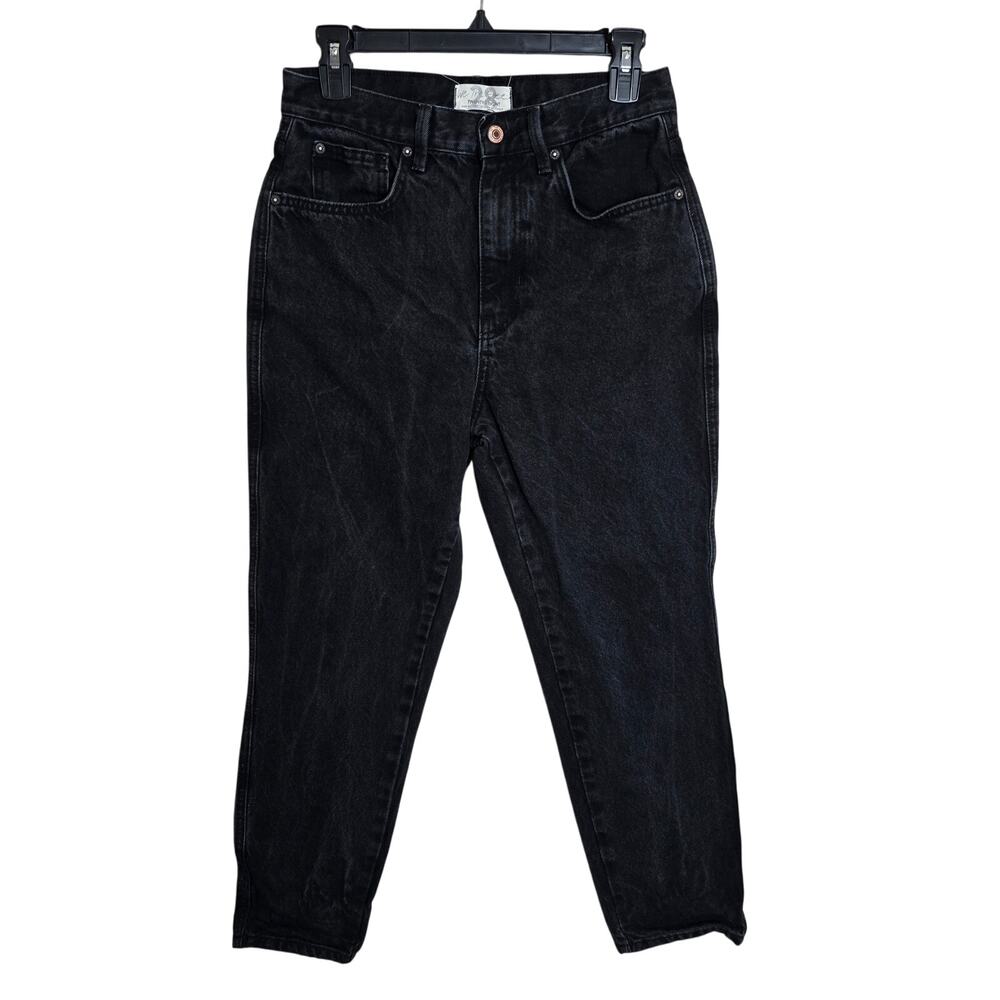 Free People We The Free Black Mom Jeans Size 28 Women's